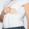 Image of Top D'allaitement En Coton Réversible - GlamForMum - Made In France