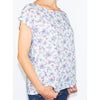 Image of Top D'allaitement En Coton - Modèle Elie - GlamForMum - Made In France