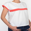 Image of Top D'allaitement En Coton 80's - GlamForMum - Made In France