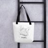 Image of Collection BellyBulle - Tote bag - La Madre - Noir & Blanc