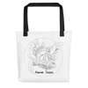 Image of Collection BellyBulle - Tote bag - Maman Toucan - Noir & Blanc