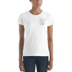 Collection BellyBulle - T.Shirt Femme - Madame Maman - Noir & Blanc