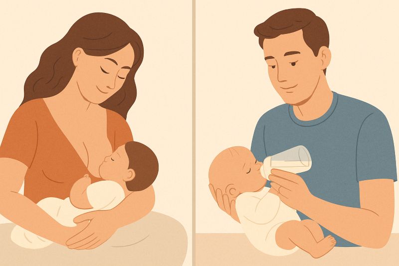 Allaitement ou biberon : fais le choix qui te correspond