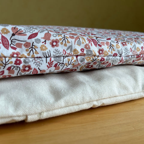 détail topponcino fleur lin