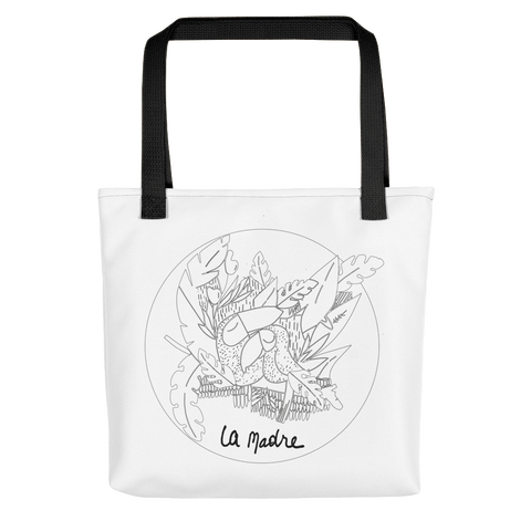 Collection BellyBulle - Tote bag - La Madre - Noir & Blanc