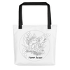 Image of Collection BellyBulle - Tote bag - Maman Douceur - Noir & Blanc