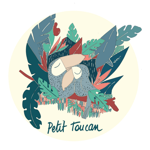 Collection BellyBulle - T.Shirt Enfant - Petit Toucan Version Toucan